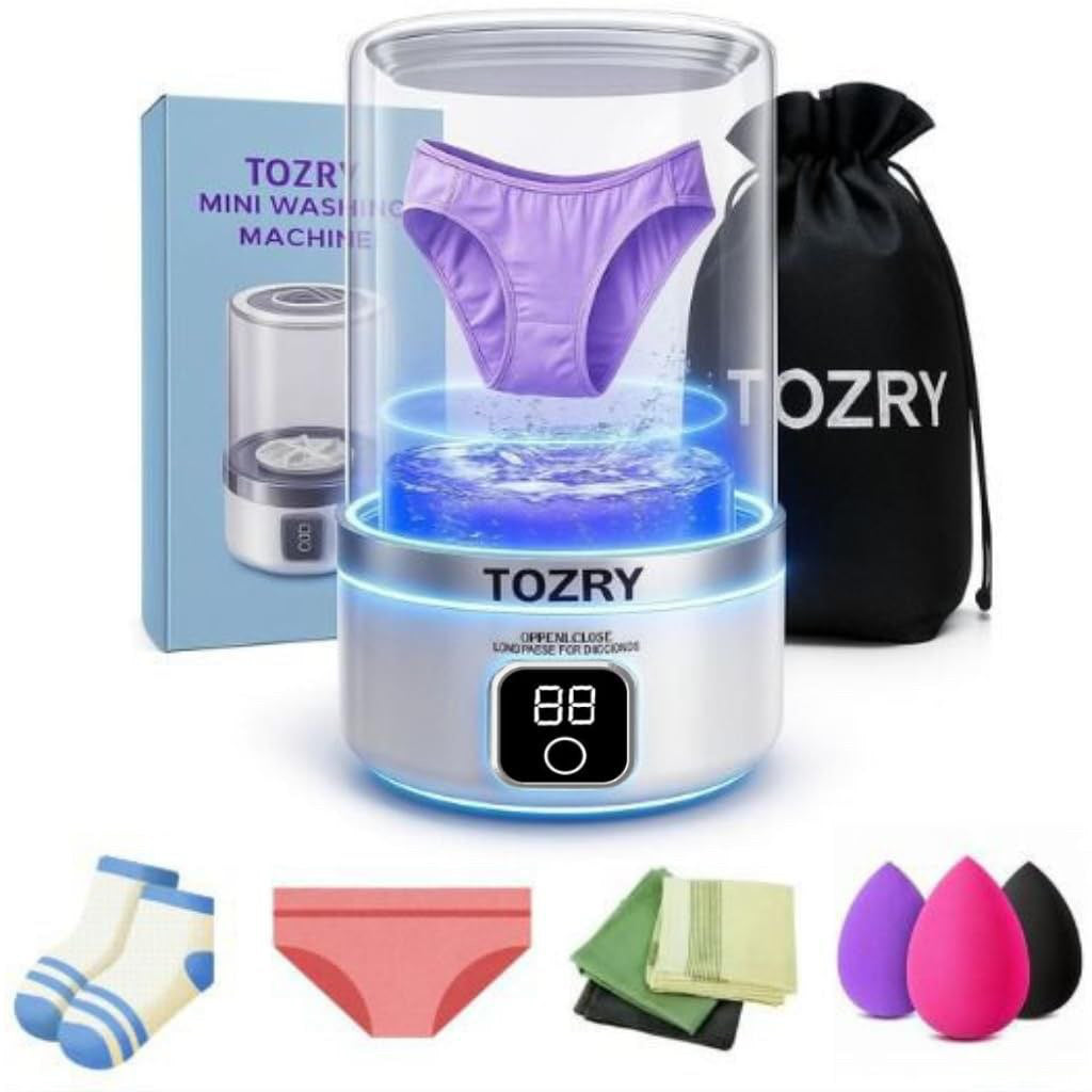 Mini Laundry Machine 1.5L Portable Laundry Machine and Spinner for Baby Cloth
