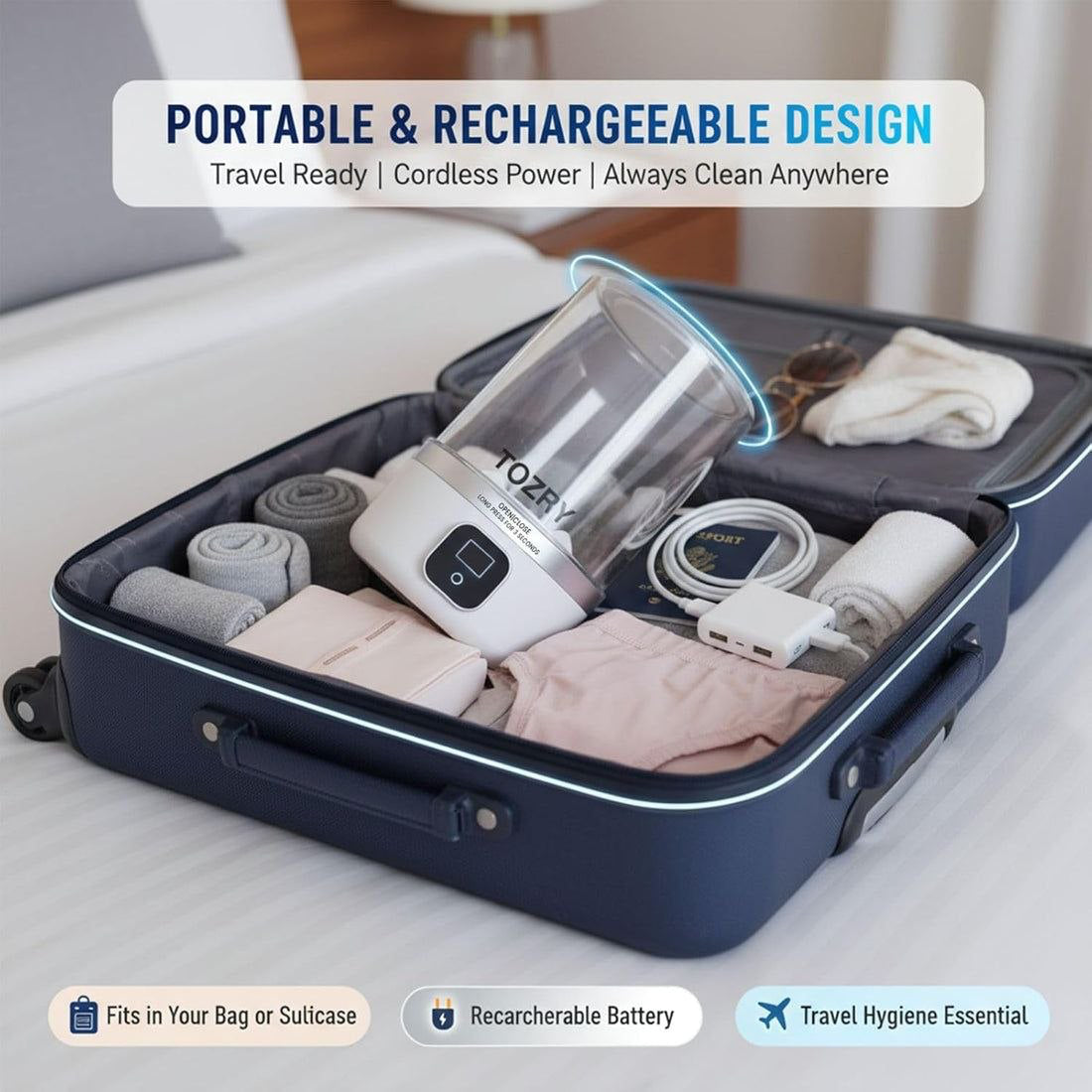 Mini Laundry Machine 1.5L Portable Laundry Machine and Spinner for Baby Cloth
